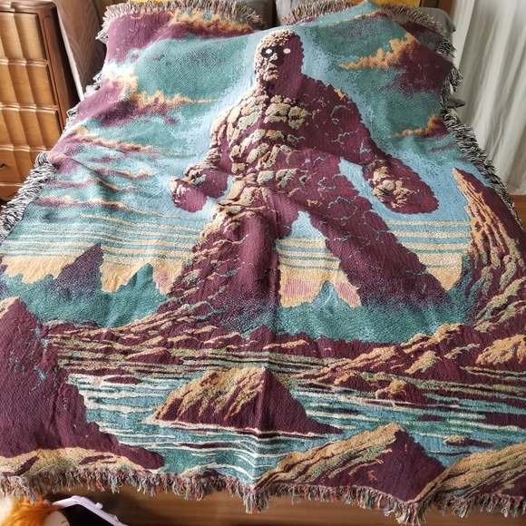None Other - Marvel "The Thing" Tapestry Blanket